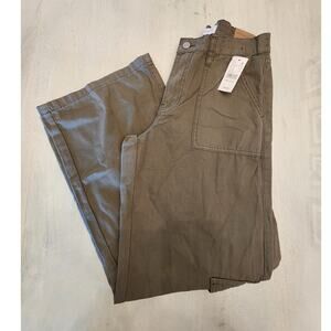 NWT PacSun Women's E-Waist Wide Leg Cargo Pants SZ Small Baggy